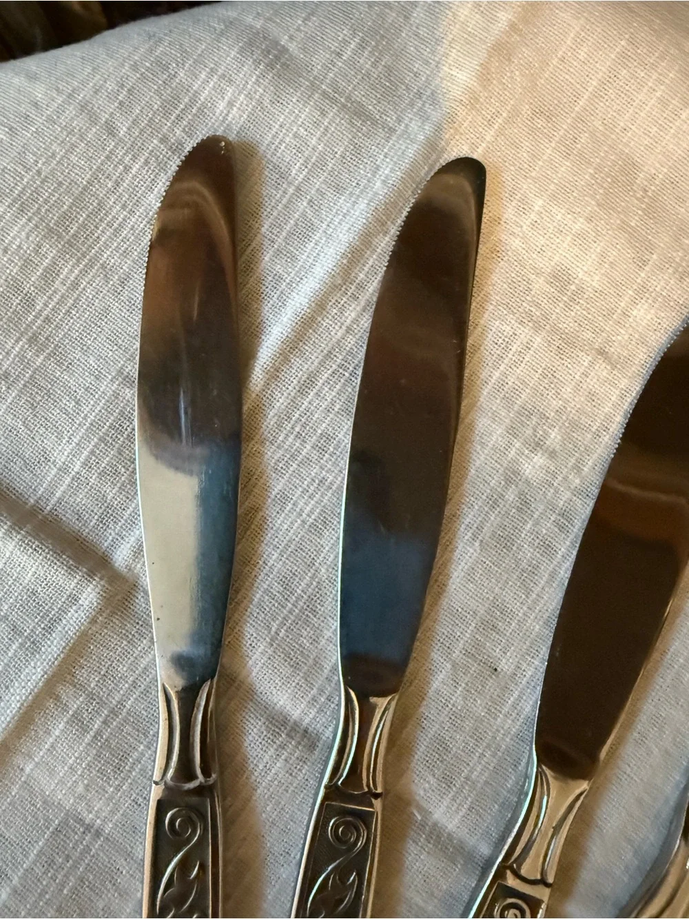 Vintage Oxford Hall Palo Alto Butter Table Knife Set - 6 Piece